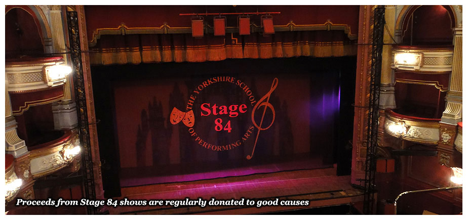 Proceeds from Stage 84 shows are regularly donated to good causes