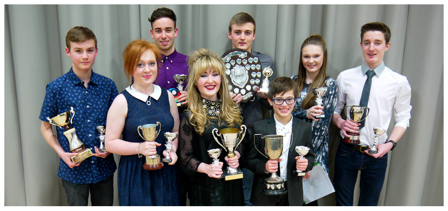 Student award winners at Stage 84 Presentation Day 2011