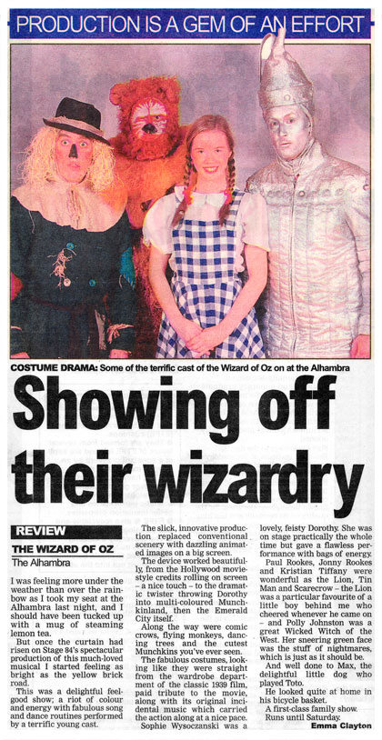 Stage 84 show off their wizardry